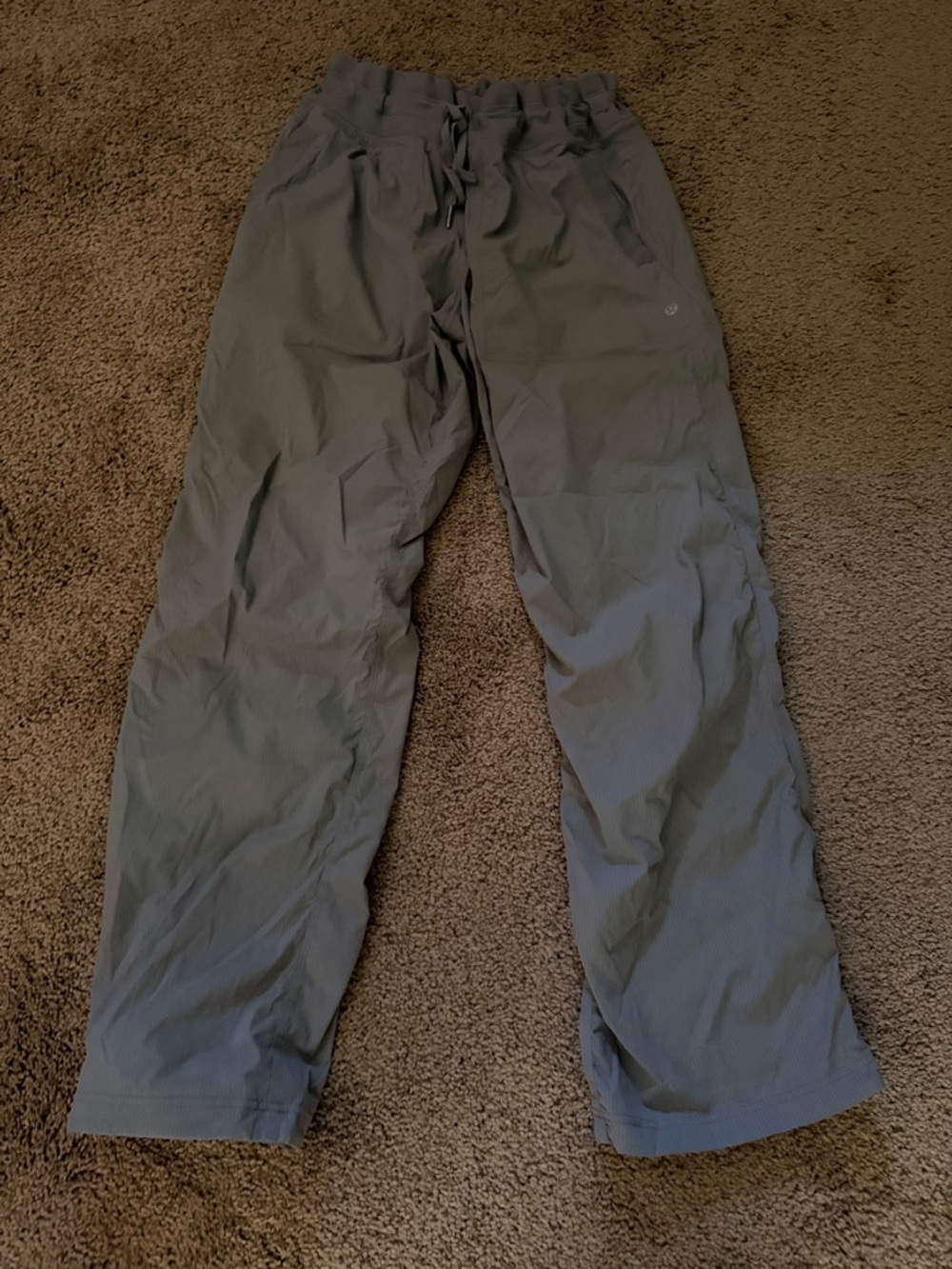 Lululemon light gray size 12 regular pants